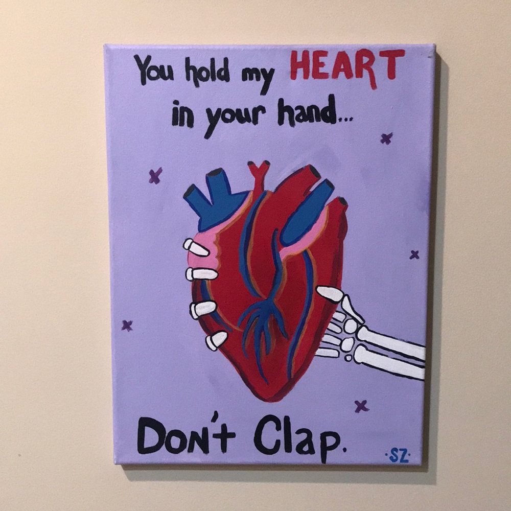 Punny Skeleton Art by Me!